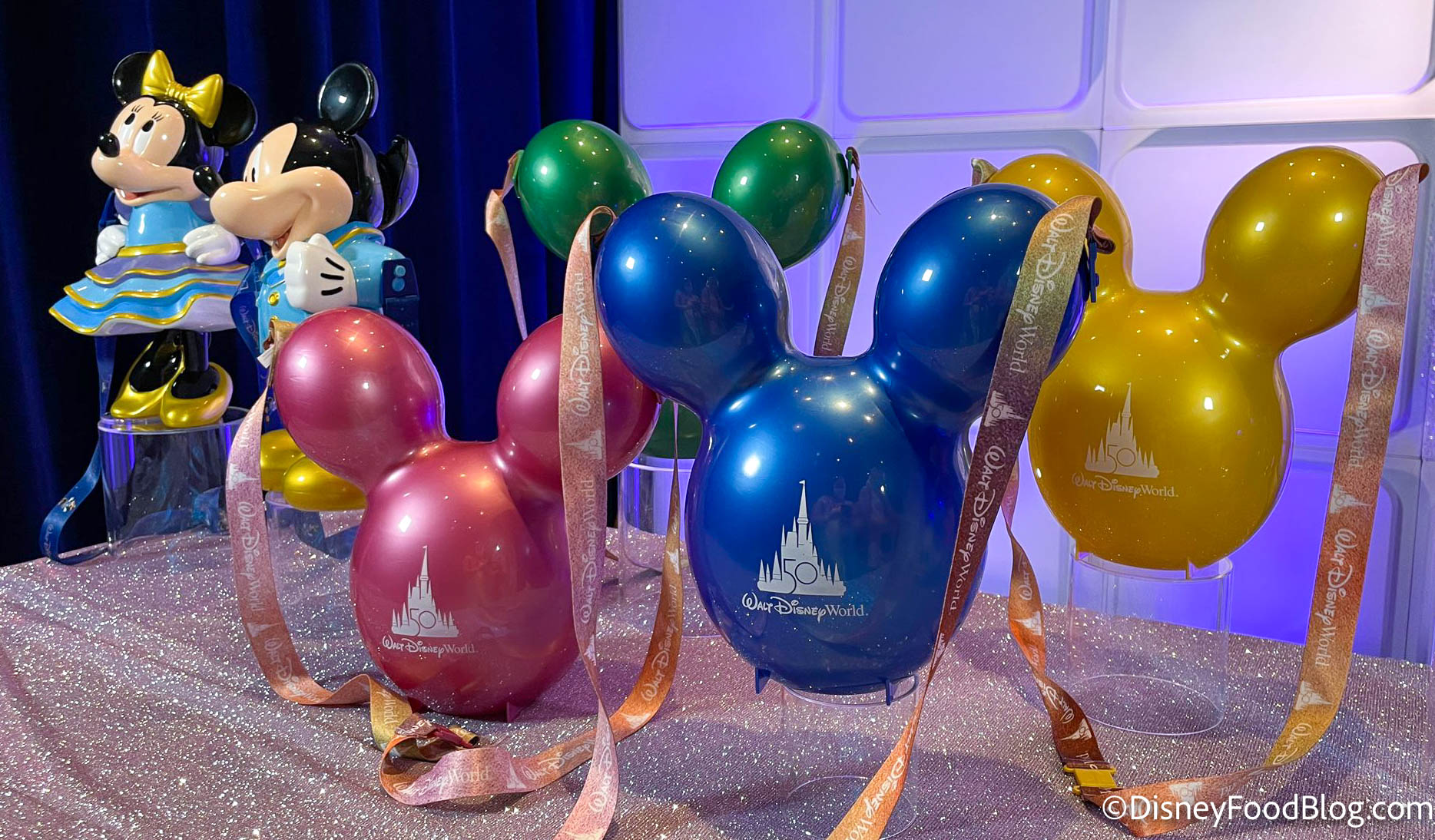 ALERT! 🎈 Disney World Has 50th Anniversary Balloons Now!