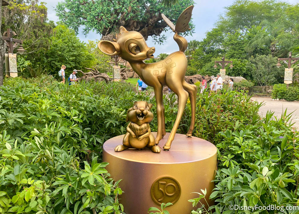 Where To Find ALL of the 50th Anniversary Statues at Disney World | the  disney food blog