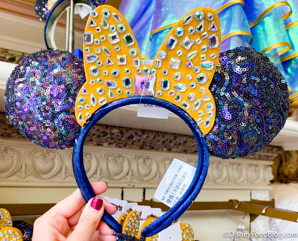 Disney Gold Ears Disney Iridescent Ears Blue & Gold EARidescent 50th Anniversary Ears Mickey and Minnie Inspired Ears Disney 50th