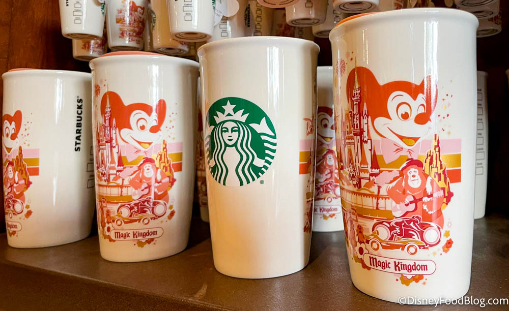 Disney Starbucks Cup Ornament - Mickey Face Coffee Mug