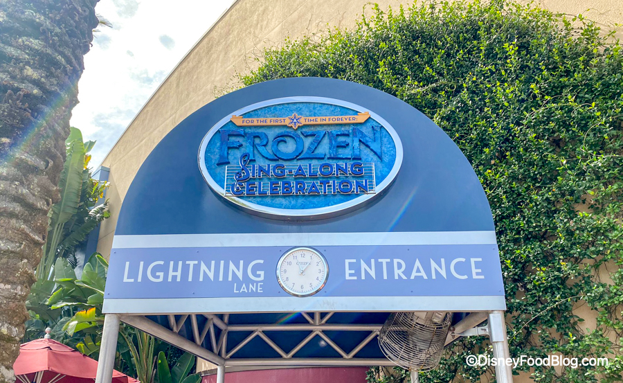 Proberen Overleg meester Frozen' Sing-Along to Temporarily CLOSE in Disney World | the disney food  blog