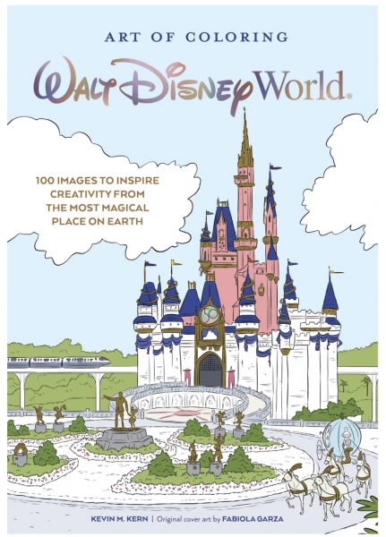 Disney World's New 50th Anniversary Adult Coloring Book Comes With Over 100  Pages!