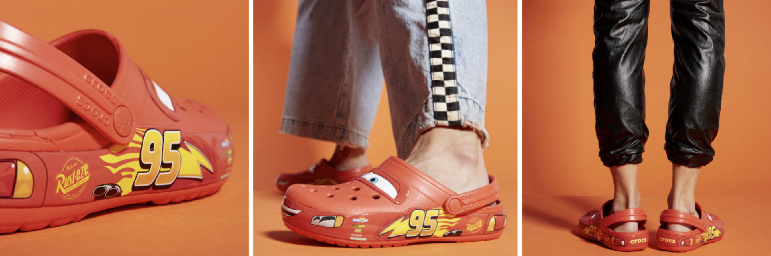 Lightning McQueen Crocs On Feet Review 