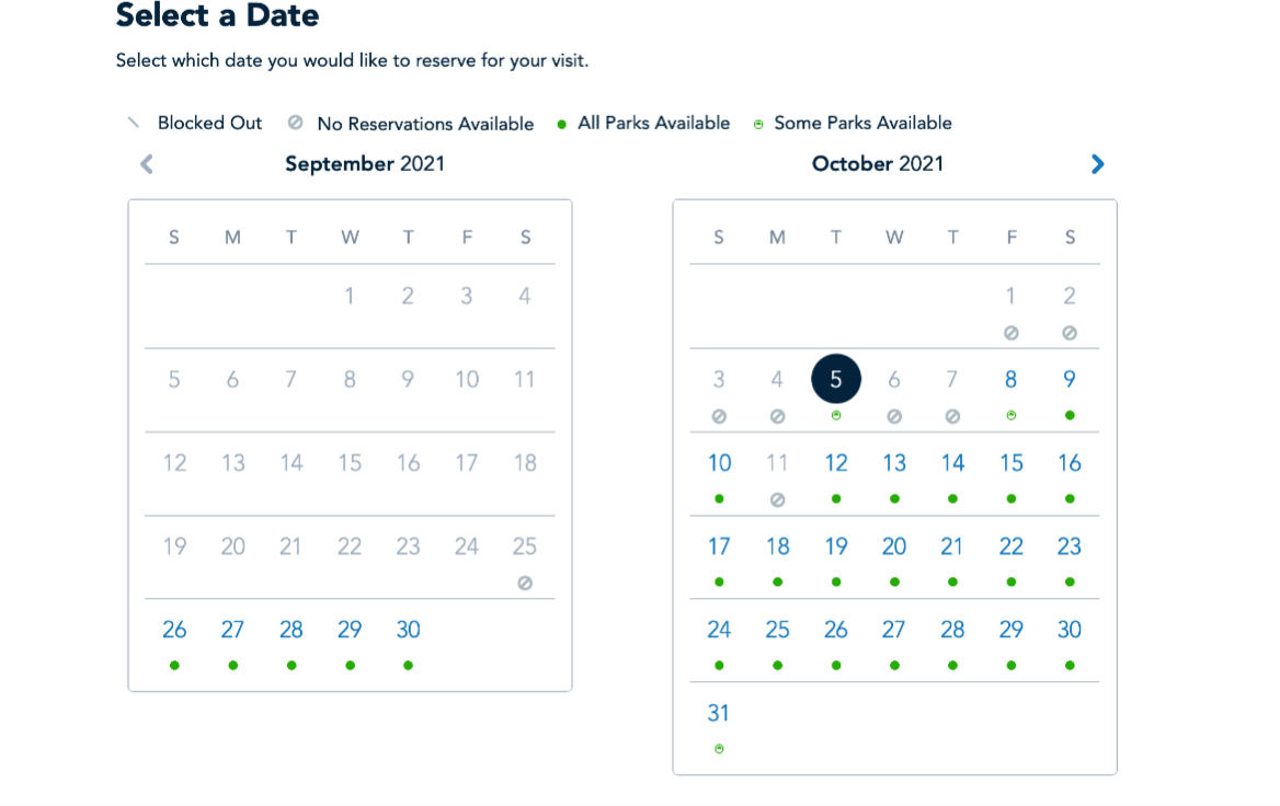 Disney Park Pass: How to Make & Modify Disney World Park Reservations in  2023 - Trips With Tykes