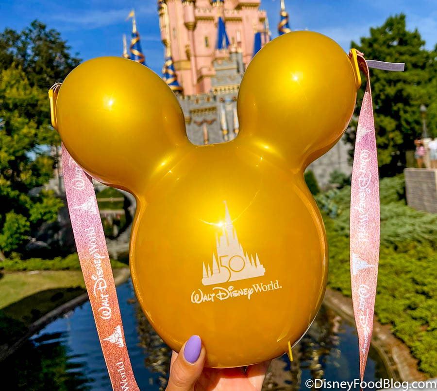 PHOTOS! Orange and Golden Yellow Mickey Balloons Are Now Available