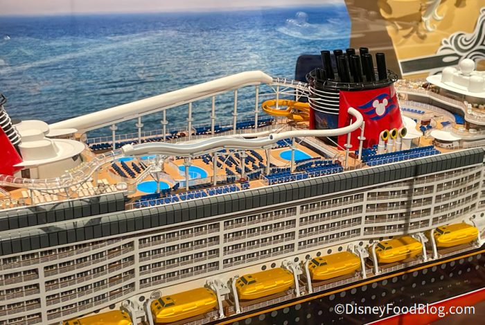 disney wish cruise ship model