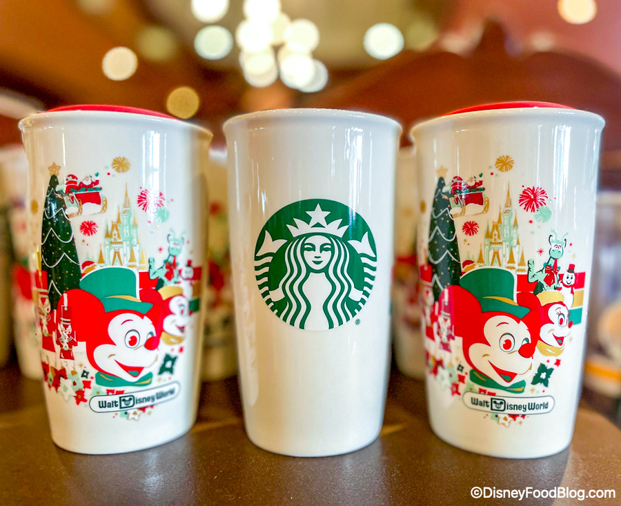 Disney Starbucks Cup Ornament - Happy Holidays Starbucks - 2021 Walt Disney  World