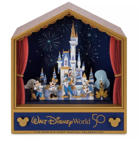Disney Parks Jim Shore 50th Anniversary Cinderella Castle Figurine New With  Box 