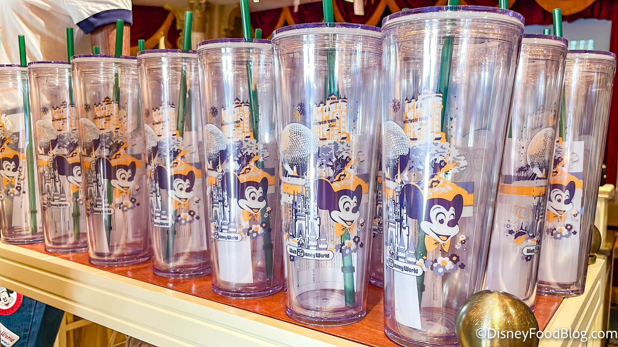 PHOTOS: New 50th Anniversary Vintage-Style Starbucks Tumbler Available at  Walt Disney World - WDW News Today