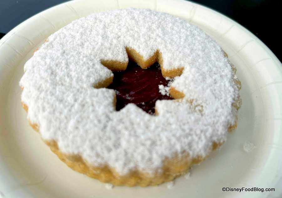Copycat Disney Recipe: Mickey-Shaped (!!) Linzer Cookies from EPCOT
