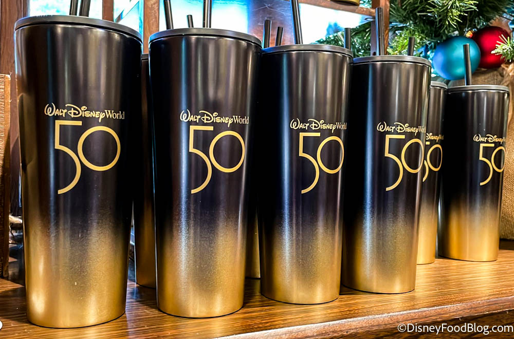 PHOTOS: The NEW 50th Anniversary Tumbler Will Have You RUNNING to Disney  World! ? | the disney food blog