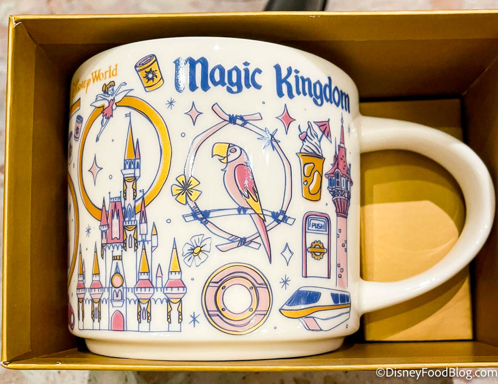 Disney 50th Starbucks Been There Mug/Ornament/Magic Kingdom Tote