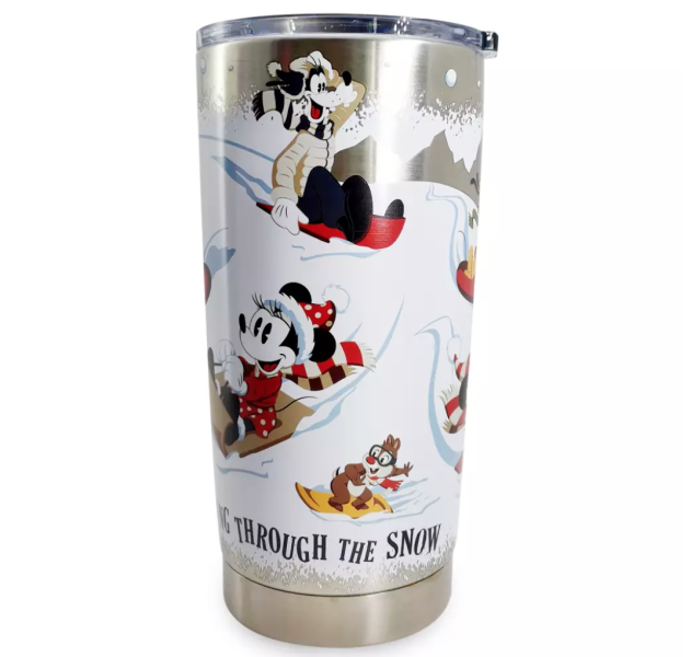 Disney 2018 Christmas Party Holiday Cheer Is Here Mickey Coffee Mug Cup & Lid 