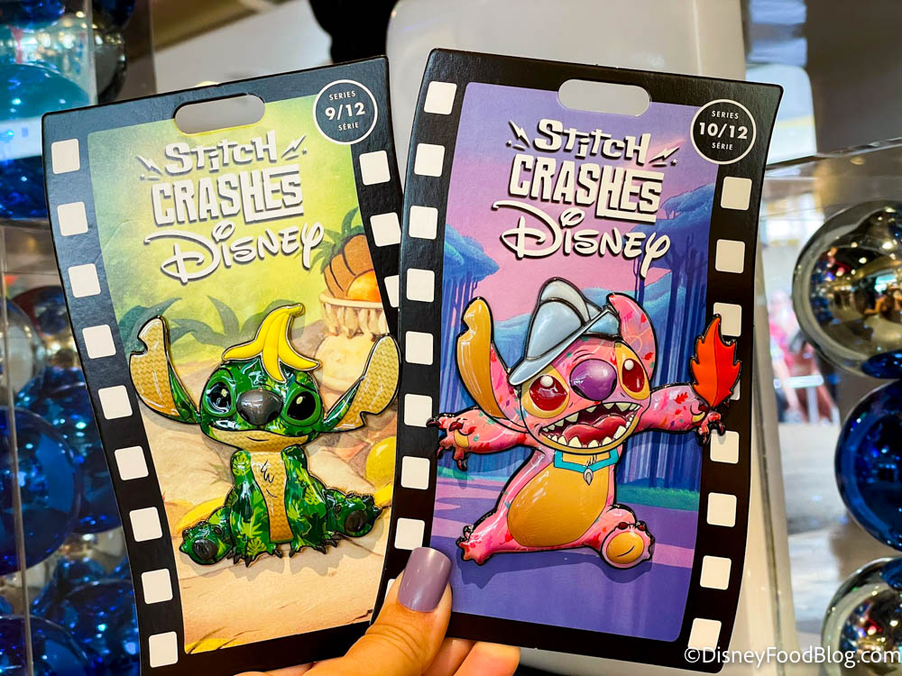 Disney Pin - Stitch Crashes Disney Jumbo Pin – #10 Pocahontas