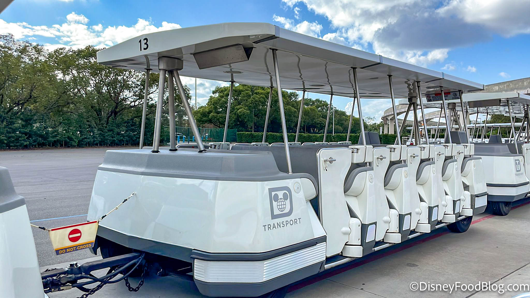 PHOTOS: Parking Lot Trams Are Back at Another Disney World Park! | the  disney food blog