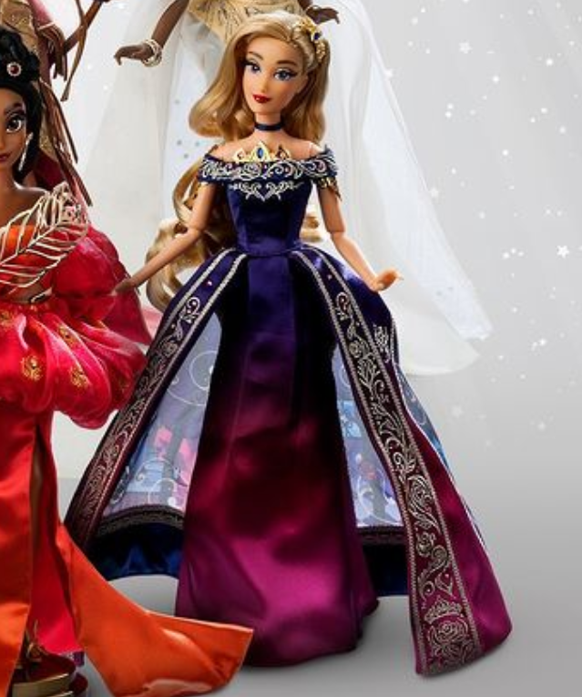 Original Disney Dornröschen Aurora Schneekugel neu von Disneyland Prinzessin Neu 