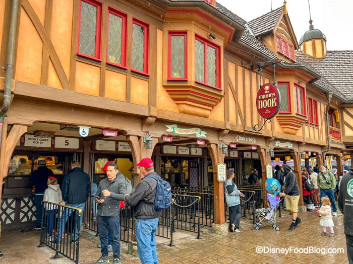 PHOTOS: McDonald's Fry Signage Spotted at The Friar's Nook at Magic Kingdom  - WDW News Today