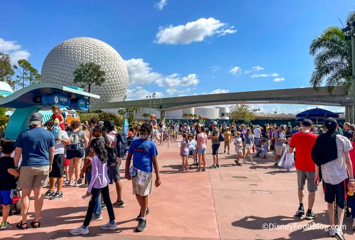 There's One Word Burned in Our Eyes in Disney World Right Now: CROWDS!