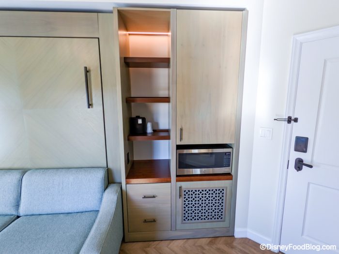 Riviera-Resort-Room-Bed-Cabinets-Kitchen