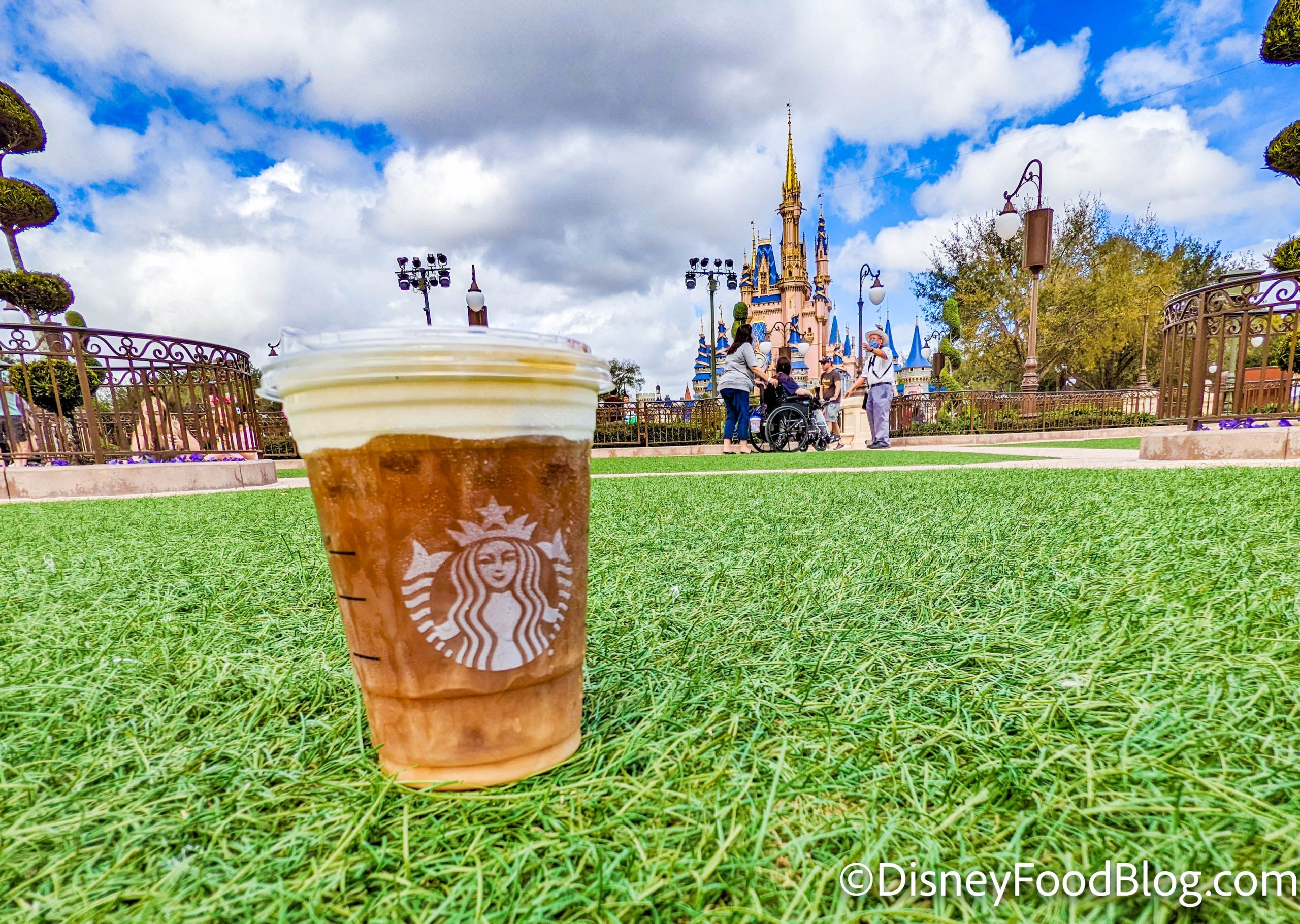 How You Get FREE Water Has CHANGED at Starbucks in Magic Kingdom