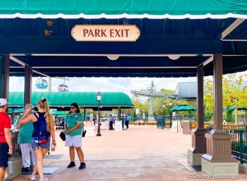Epcot Exit Sign 13 Disney World SECRETS Only the Insiders Know | the disney food blog