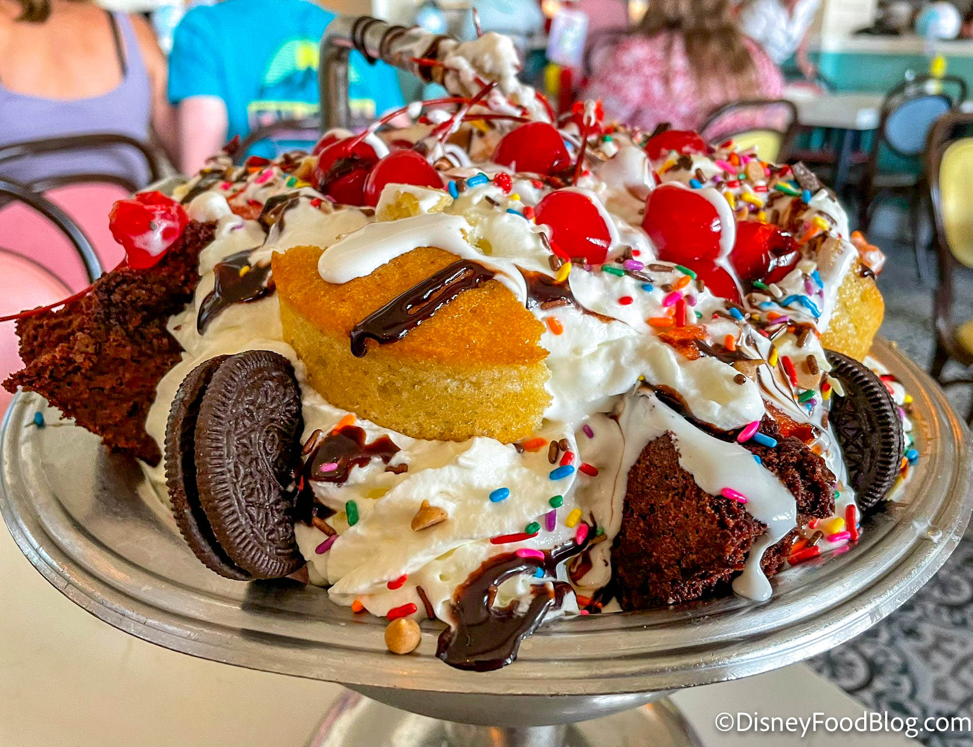 2022 Wdw Disneys Beach Club Resort Hotel Beaches And Cream Shop Restaurant Kitchen Sink Sundae 11 