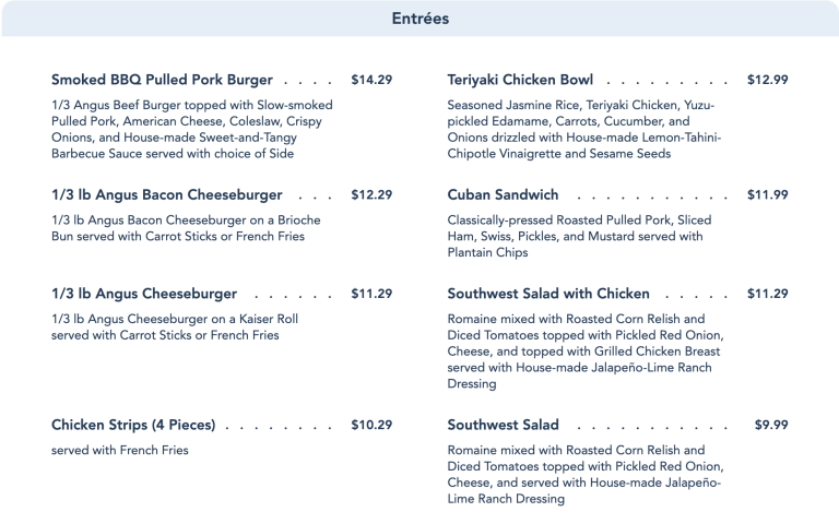 REVIEW: Have New Menu Items Made a Hollywood Studios Restaurant BETTER ...