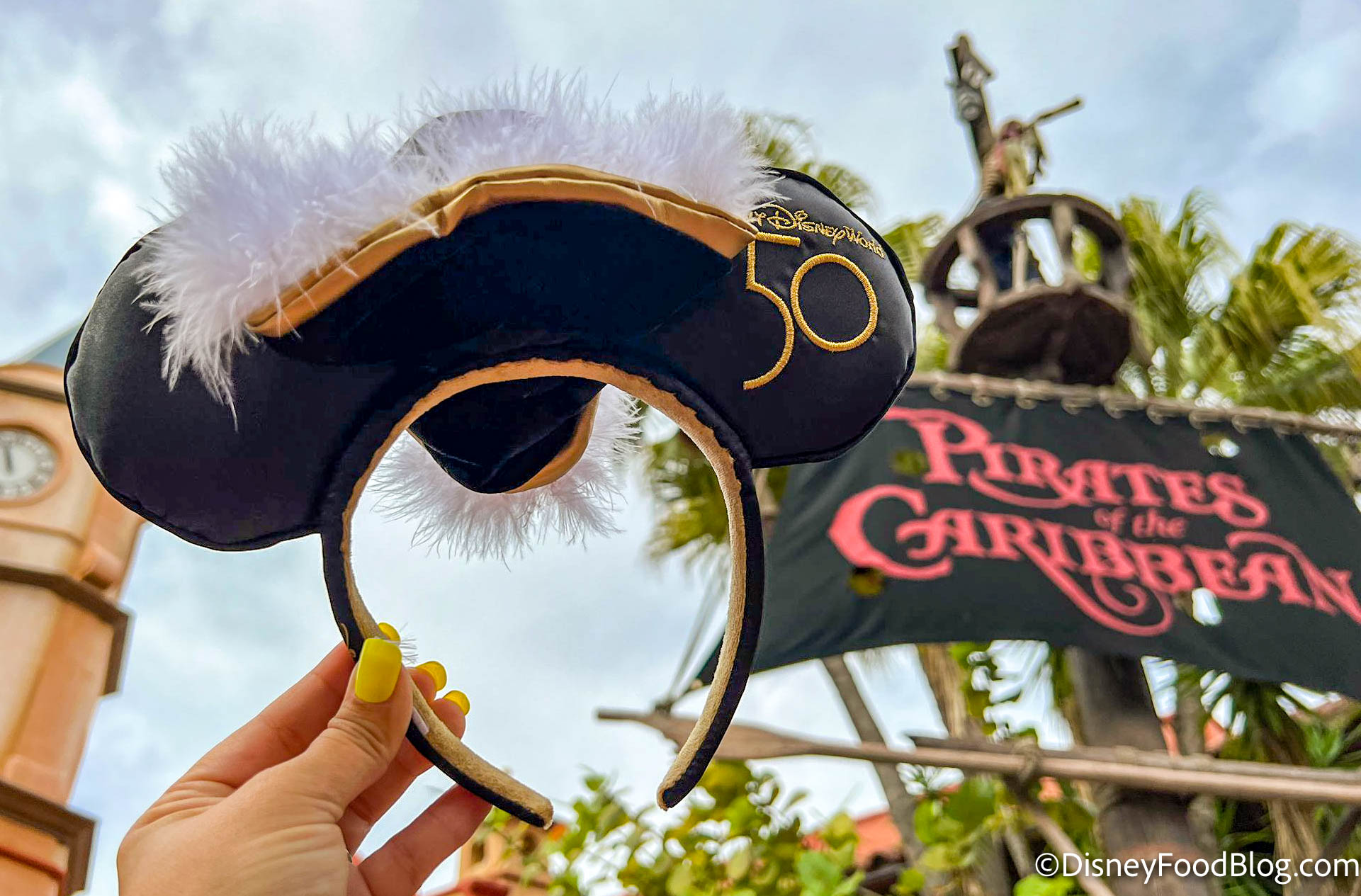 Pirates of the Caribbean Attraction Inspired Mouse Ears