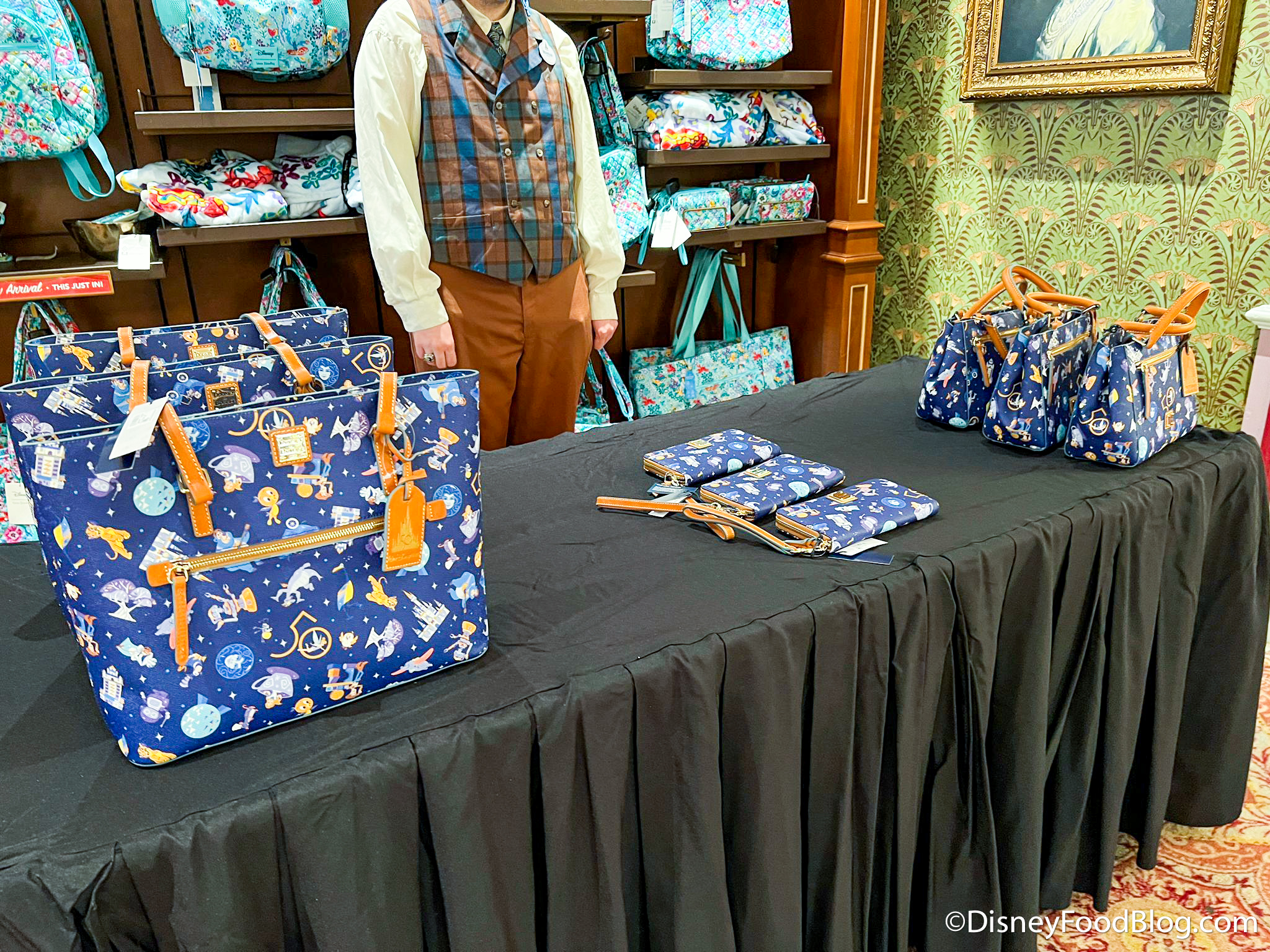 Walt Disney World 50th Anniversary Leather Dooney & Bourke Satchel -  Happily Shoppe