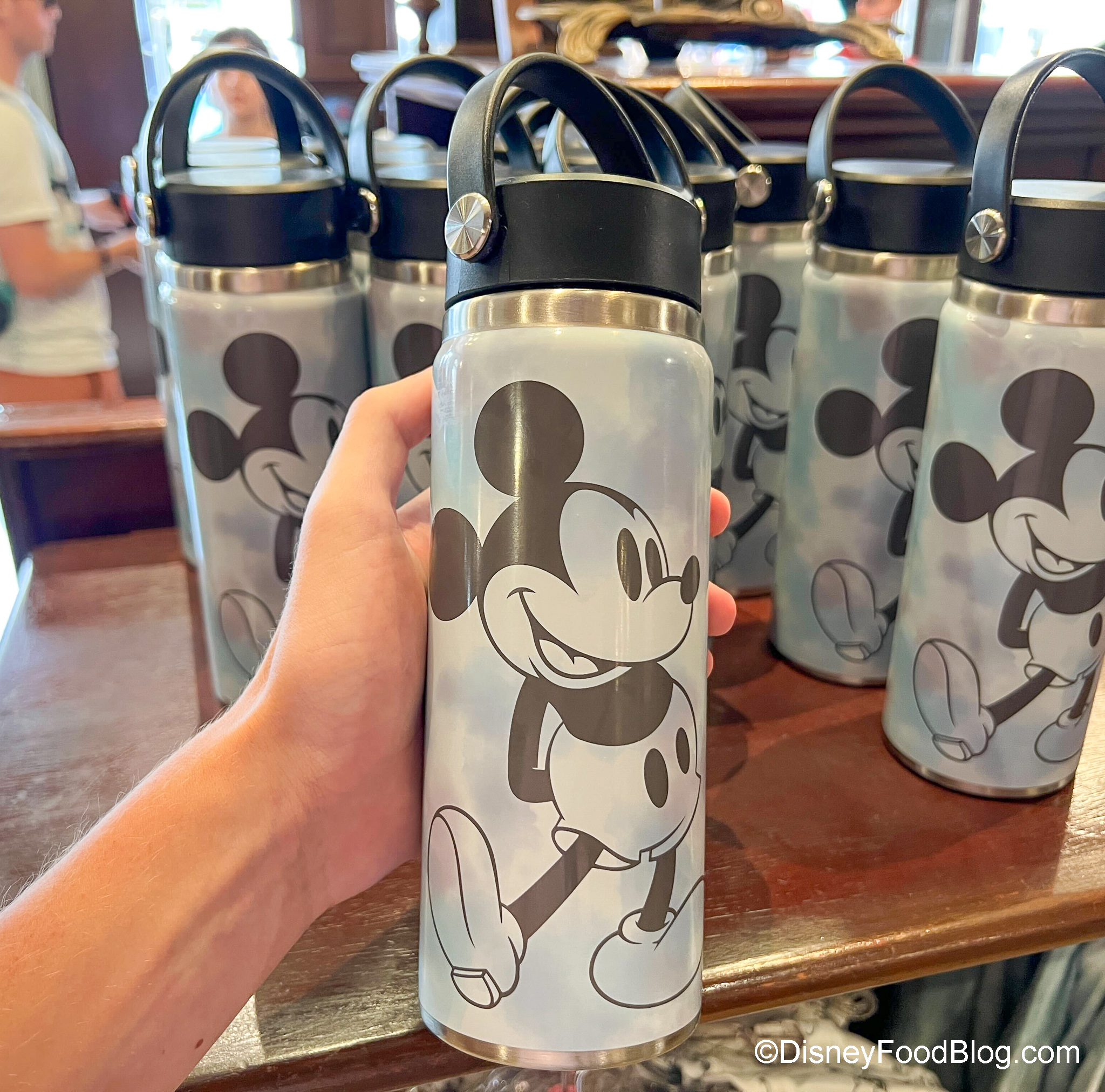 Disney Water Bottle Starbucks Mickey Mouse Gold – Magical Travels