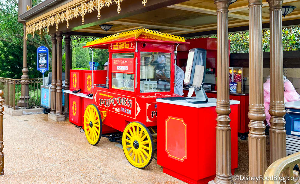 Popcorn machine rental in Disney World - Cloud of Goods