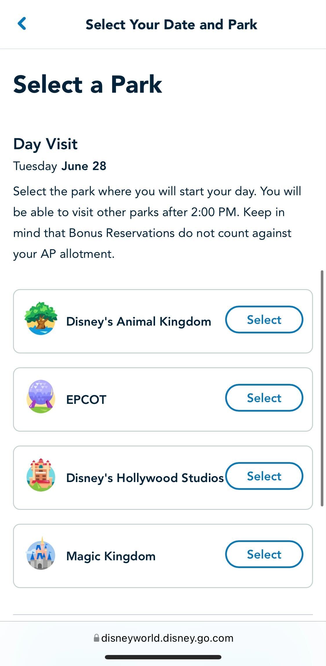 Disney Park Pass: How to Make & Modify Disney World Park