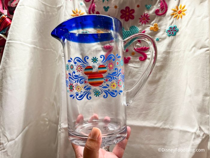 Disney Glass Tumbler - Mickey Mouse - Mexico Floral