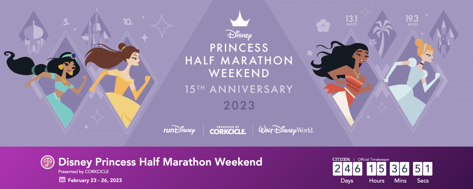 First Look at the Medals for the runDisney Princess Half Marathon
