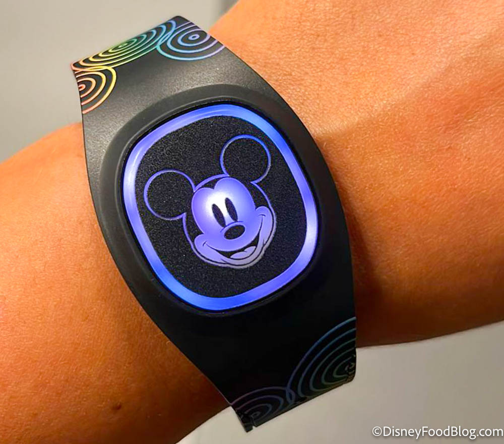 orange green red yellow DisneyParks Exclusive-MagicBand 2.0 Link It Later-Rainbow Love purple blue pink 