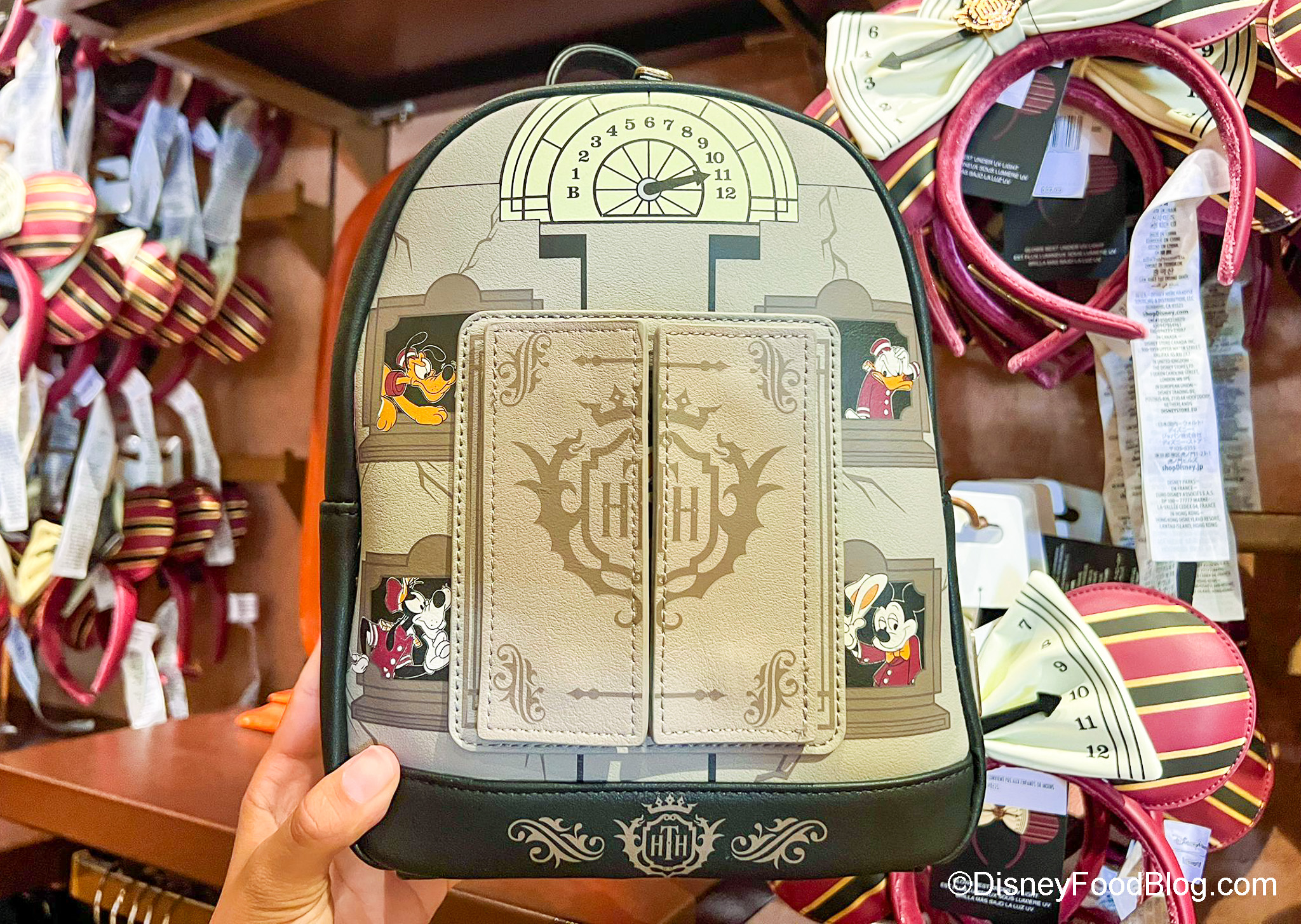 2022 Loungefly Disney Hollywood Tower of Terror Mini Backpack
