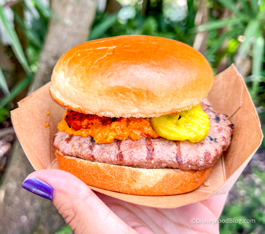 Disney World S New Burger May Surprise You The Disney Food Blog