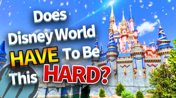 DFB Video: Does Disney World HAVE to Be This HARD? | the disney food blog