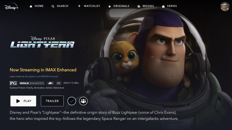 'Lightyear' Has Officially Arrived on Disney+ | the disney food blog
