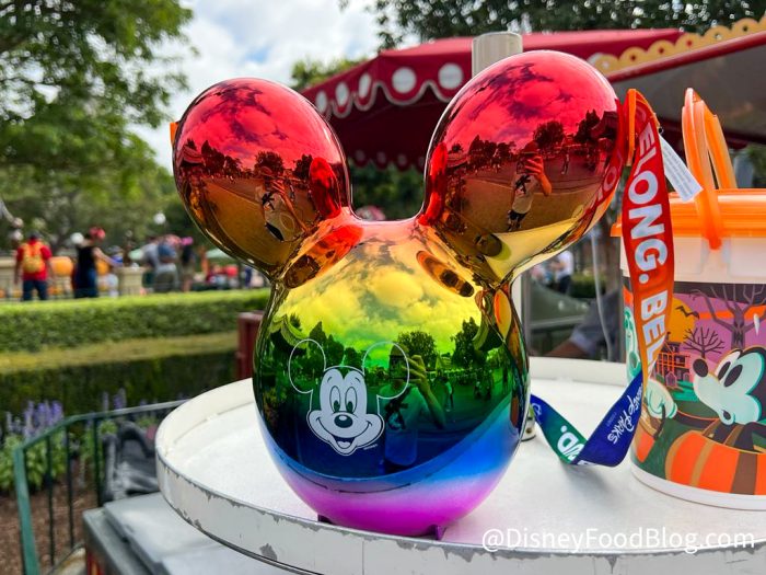 New Rainbow Watercolor Windbreaker Arrives at Disney Springs 
