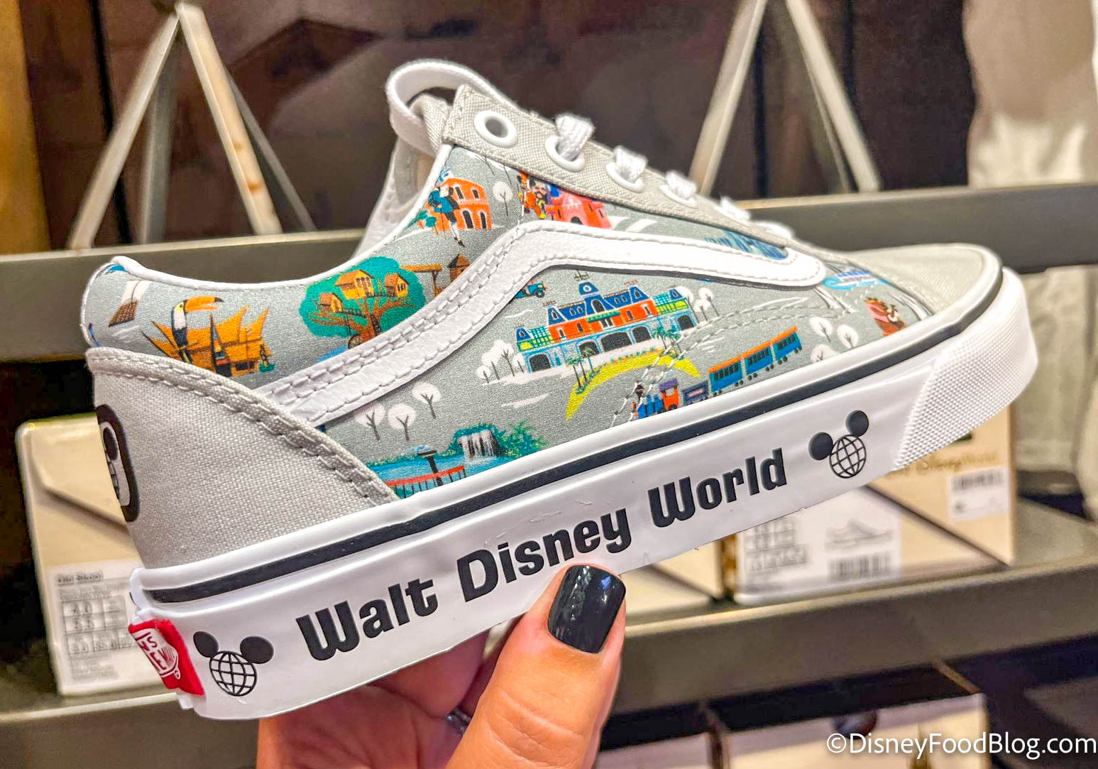NEW 50th Anniversary Vans Slip-on Shoes Are Now in Disney World 