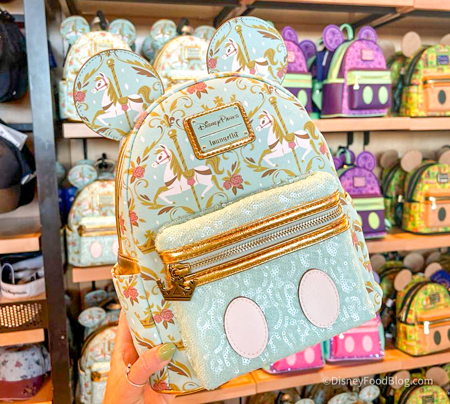 HURRY! A SOLD-OUT Disney Loungefly Backpack Has Arrived at EPCOT!