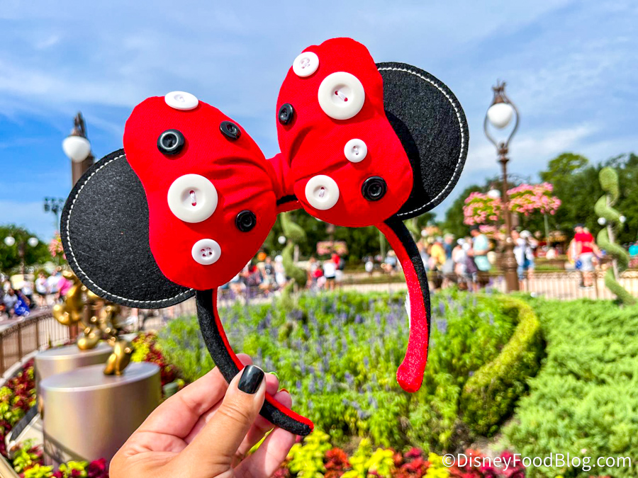Disney Parks WDW 50th Anniversary Gold and Black Minnie Mouse Ears Hea –  Shop Theme Parks