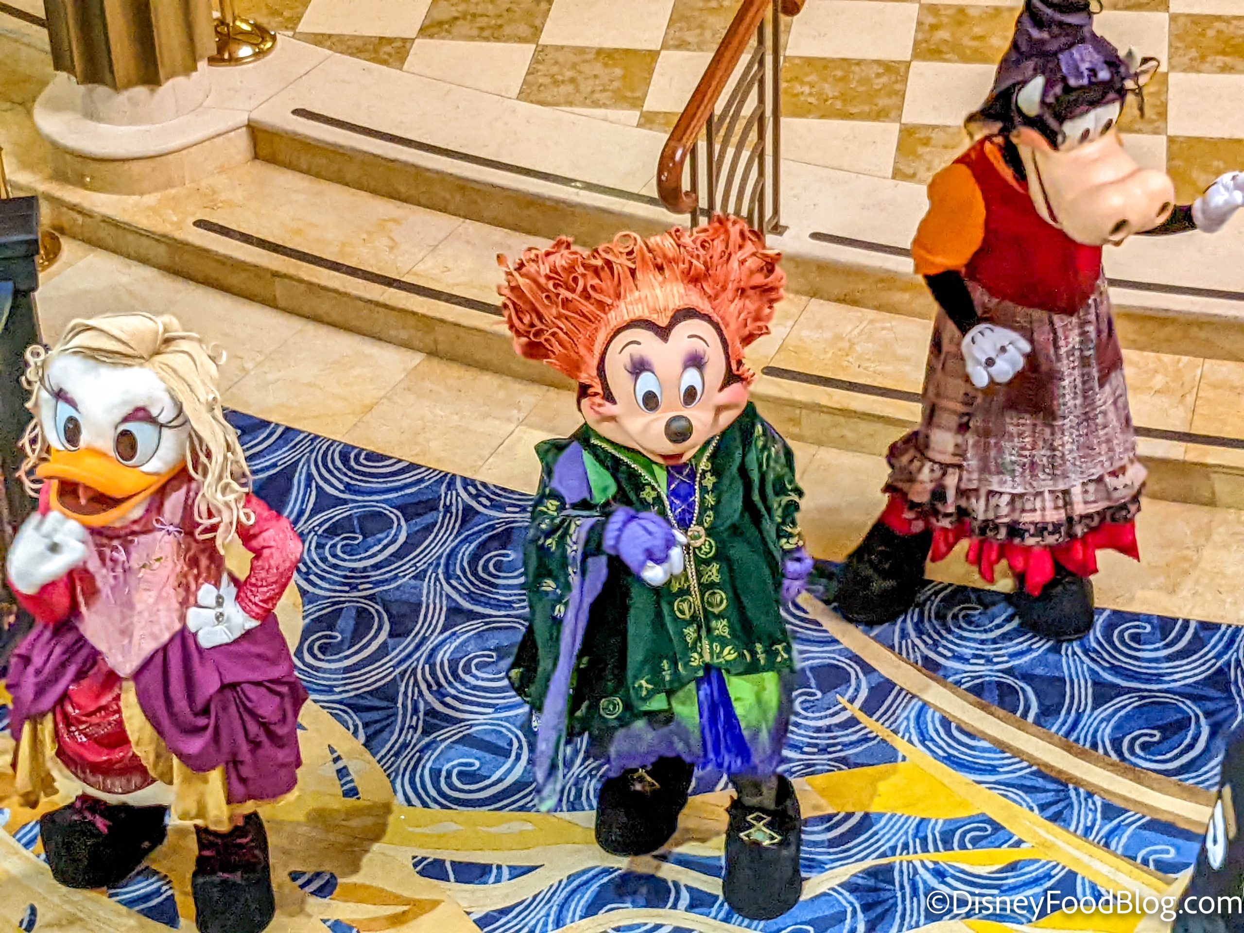 PHOTO: The Sanderson Sisters are Coming to Disney Cruise Line in