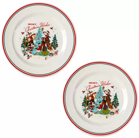 Mickey Mouse Disney Christmas Dishes - collectibles - by owner