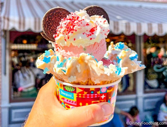 REVIEW: Celebrate “Magic Happens” with the New Dulce de Leche Sundae at  Gibson Girl Ice Cream Parlor in Disneyland - Disneyland News Today