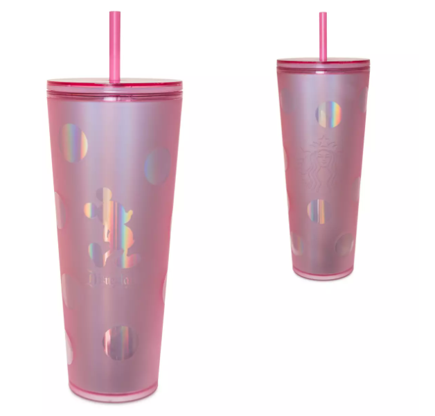 First Look: Gold Starbucks Tumbler with Straw Now at World of Disney 