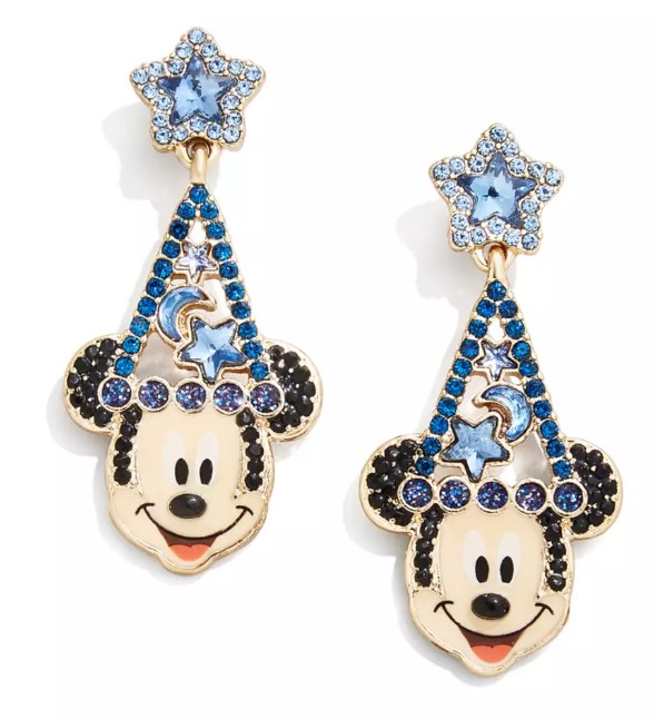 BAUBLEBAR Disney Mickey Mouse Goldtone Wire Hoop Earrings - 20875153 | HSN