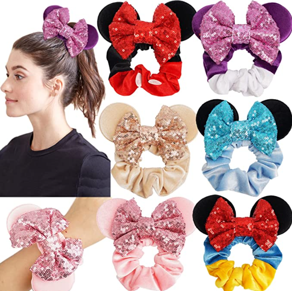 KIDS EAR HEADBAND AND SCRUNCHIE A NIGHT IN THE 90S