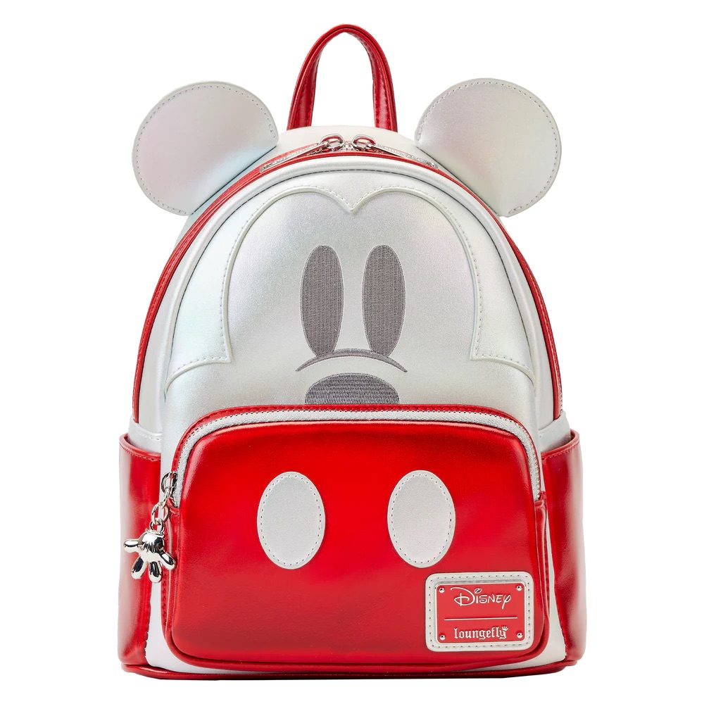 RARE! NEW WITH TAGS! Loungefly Disney Parks Mickey Mouse Waffle Mini  Backpack!